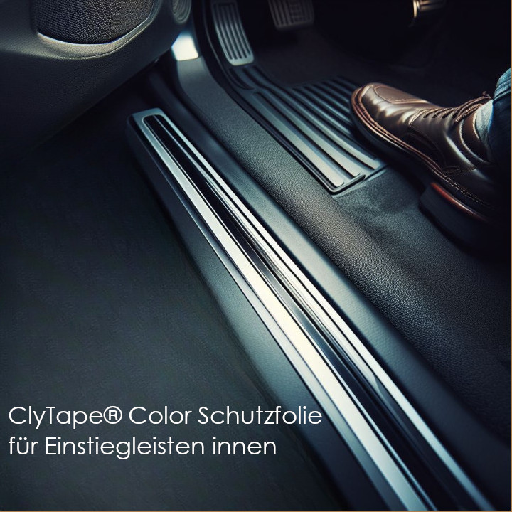 Klare Autotür Sill Schutzfolie, selbstklebende Schutzfolie für die meisten  Autos (10cm x 5m)