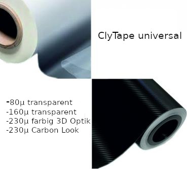 ClyTape® Ladekantenschutz Innen Folie 230µ für Kunststoffteile für Skoda  Fabia IV 2021