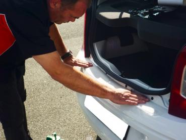 Ladekanten- Schutzfolie 150µ transparent aussen für Alfa Romeo Stelvio (Typ 949) 2017-