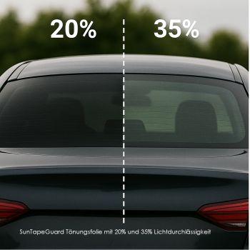 SunTapeGUARD Tönungsfolie selbsthaftend für Honda Accord Tourer II 2009-2015