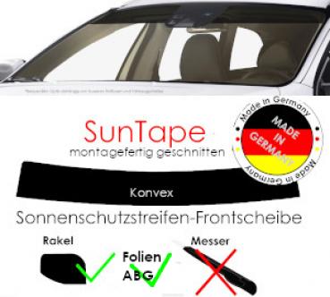 SunTape Sonnenschutzstreifen passgenau geschnitten für Alfa Romeo 159 Sportwagon (Kombi), 2005-2011