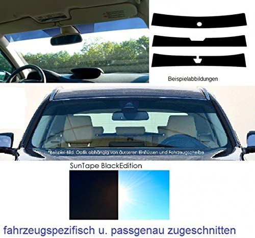 SunTape Sonnenschutzstreifen passgenau geschnitten für Audi A3 8V Sportback  2012