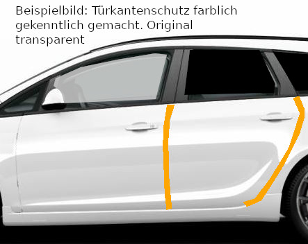 asomo-Schutzfolien schützen Kunststoff- und Lackflächen -  Türkanten-Schutzfolie für Renault Modelle