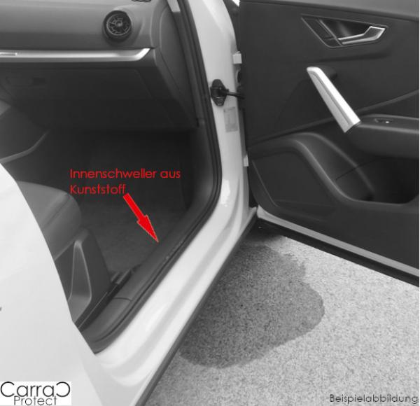 Clytape® Schutzfolie für Einstiegleisten innen Kunststoffteile für Peugeot 2008 Bj.2013-2019