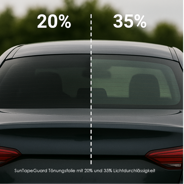 SunTapeGUARD Tönungsfolie selbsthaftend für Honda Accord Tourer II 2009-2015